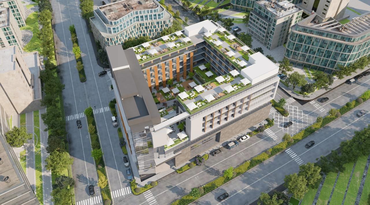 Infinity Mall Aerial View